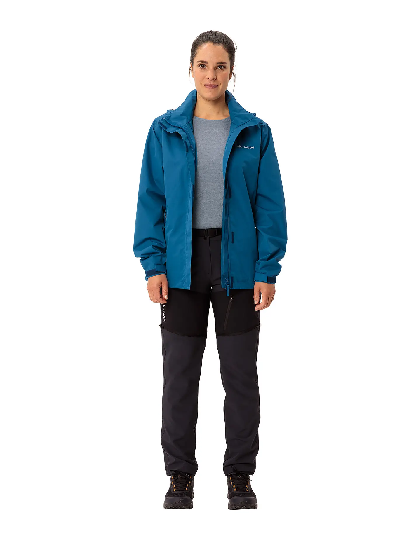 VAUDE | Damen Regenjacke Escape Light 2L Hoodie | blau